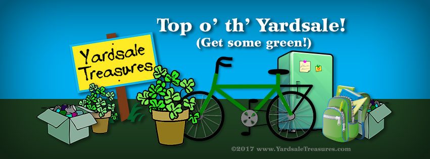 Yardsaling for St Patrick's Dat